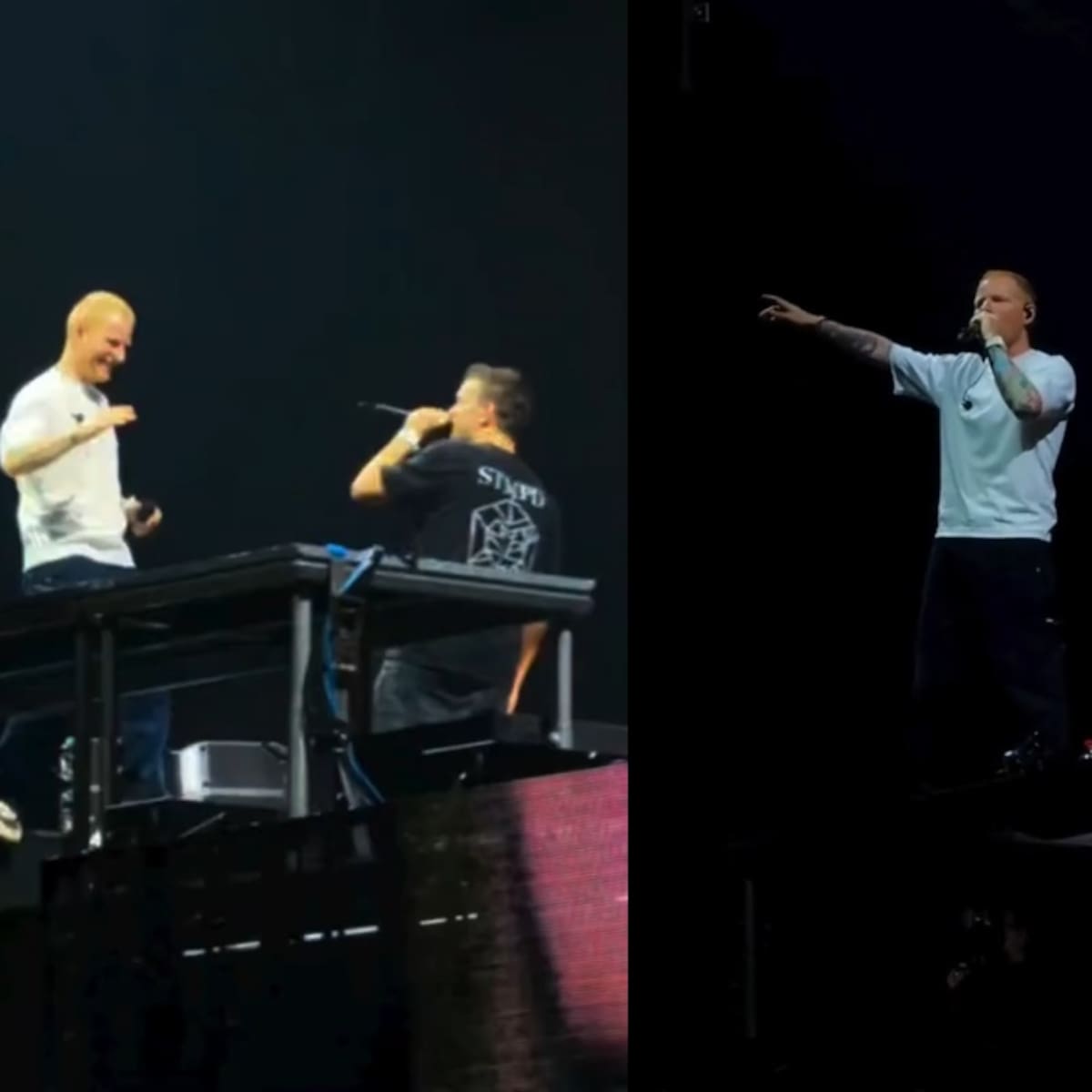 ¡Sorpresa! Ed Sheeran pone a bailar al Movistar Arena en el show de Martin Garrix en Chile