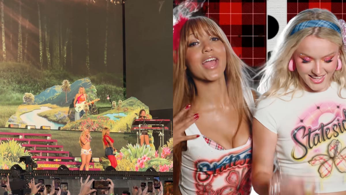 Siempre hay una primera vez: PinkPantheress y Zara Larsson se unen para cantar “Stateside" en vivo