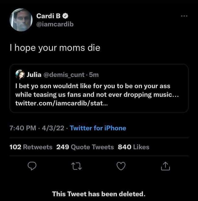 Cardi B Twitter