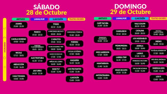 Captura sitioweb de Festival REC