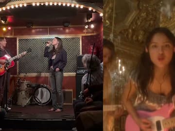 ¡Sorpresa! Olivia Rodrigo se luce en un open mic en Nueva York