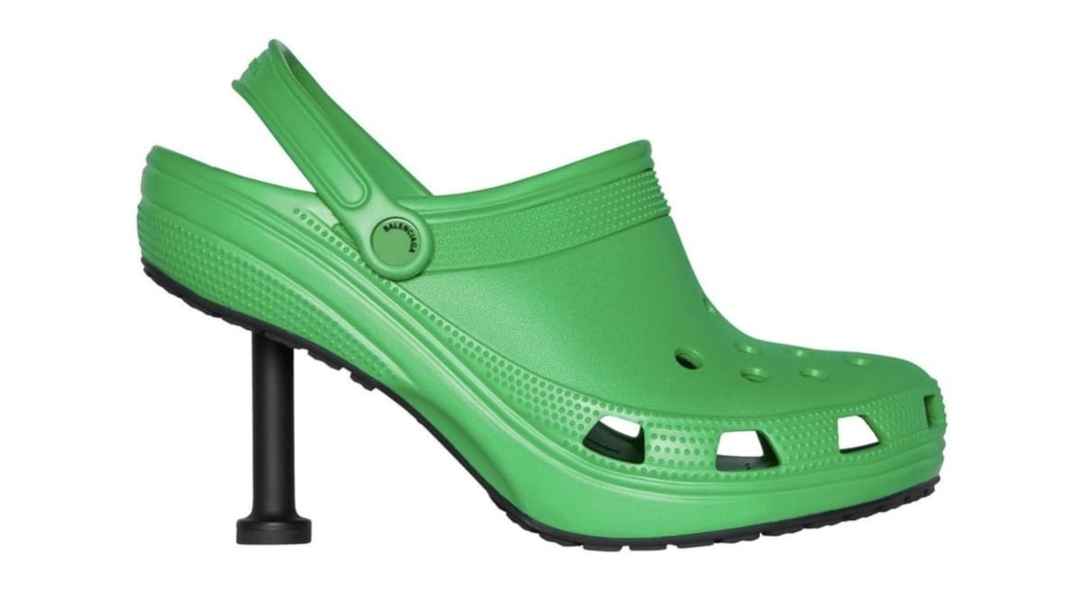 ¿Lo usarías? El nuevo modelo de Crocs viene con taco aguja