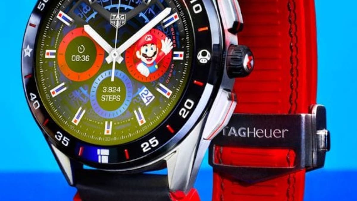 TAG Heuer y Nintendo presentaron el smartwatch oficial de Super Mario