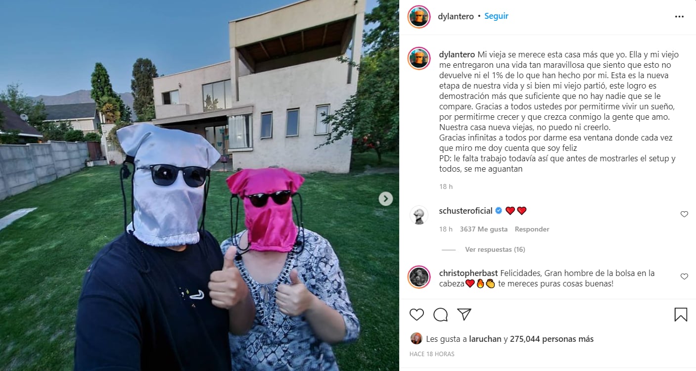 Dylantero compra casa