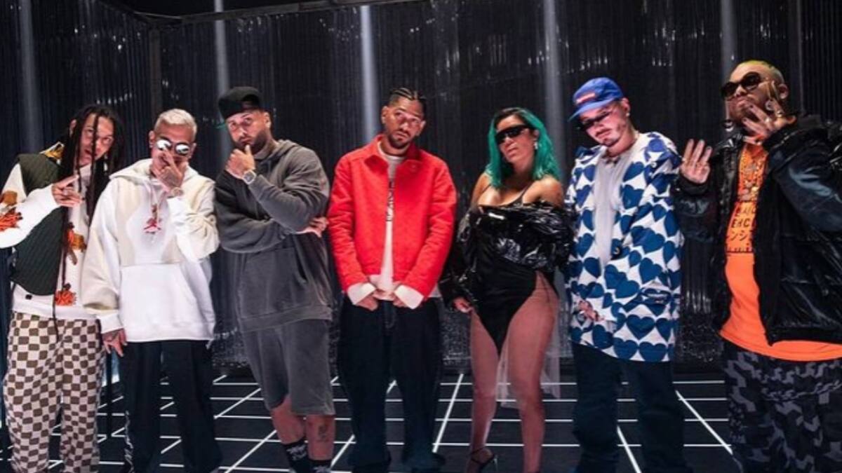 J Balvin, Nicky Jam y Karol G causan sensación en «Poblado Remix»
