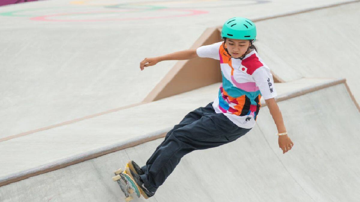 ¡Increíble! El primer oro en skate olímpico se lo llevó una niña de 13 años