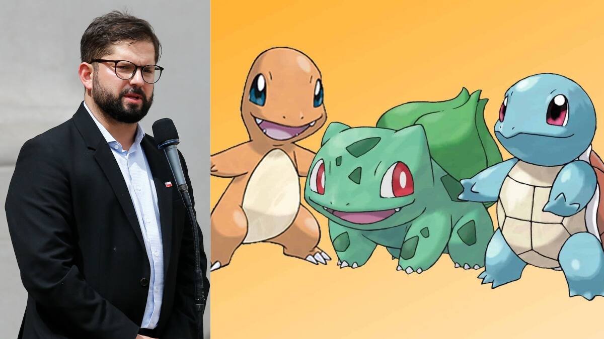 ¿Cuál es el pokémon inicial favorito del presidente electo Gabriel Boric?