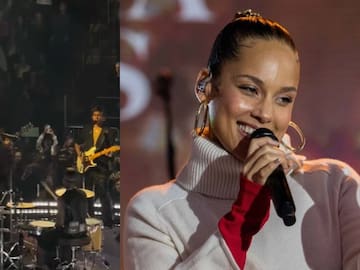Dua Lipa homenajea a Alicia Keys en su primera noche en Nueva York