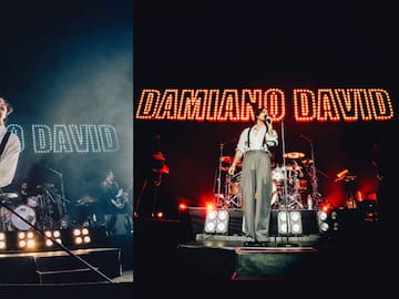 Potencia, vulnerabilidad y grandes éxitos: Así fue el debut solista de Damiano David en Chile 2025