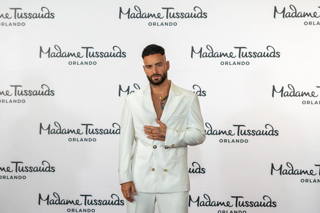 Maluma figura de cera