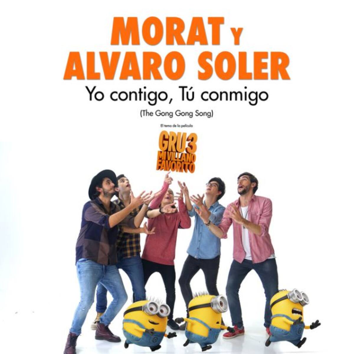Mira el videoclip de “Yo Contigo, Tú Conmigo” de Morat y Alvaro Soler, tema de la película GRU 3 – MI VILLANO FAVORITO