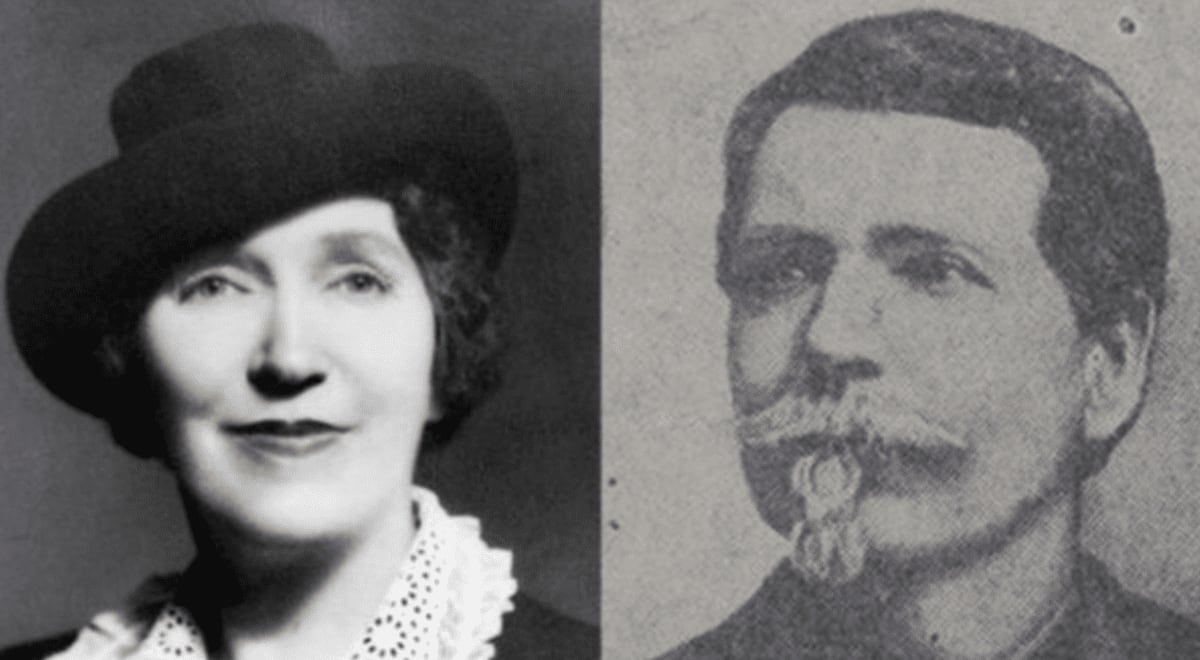 Sonora Smart Dodd y su padre, William Jackson Smart