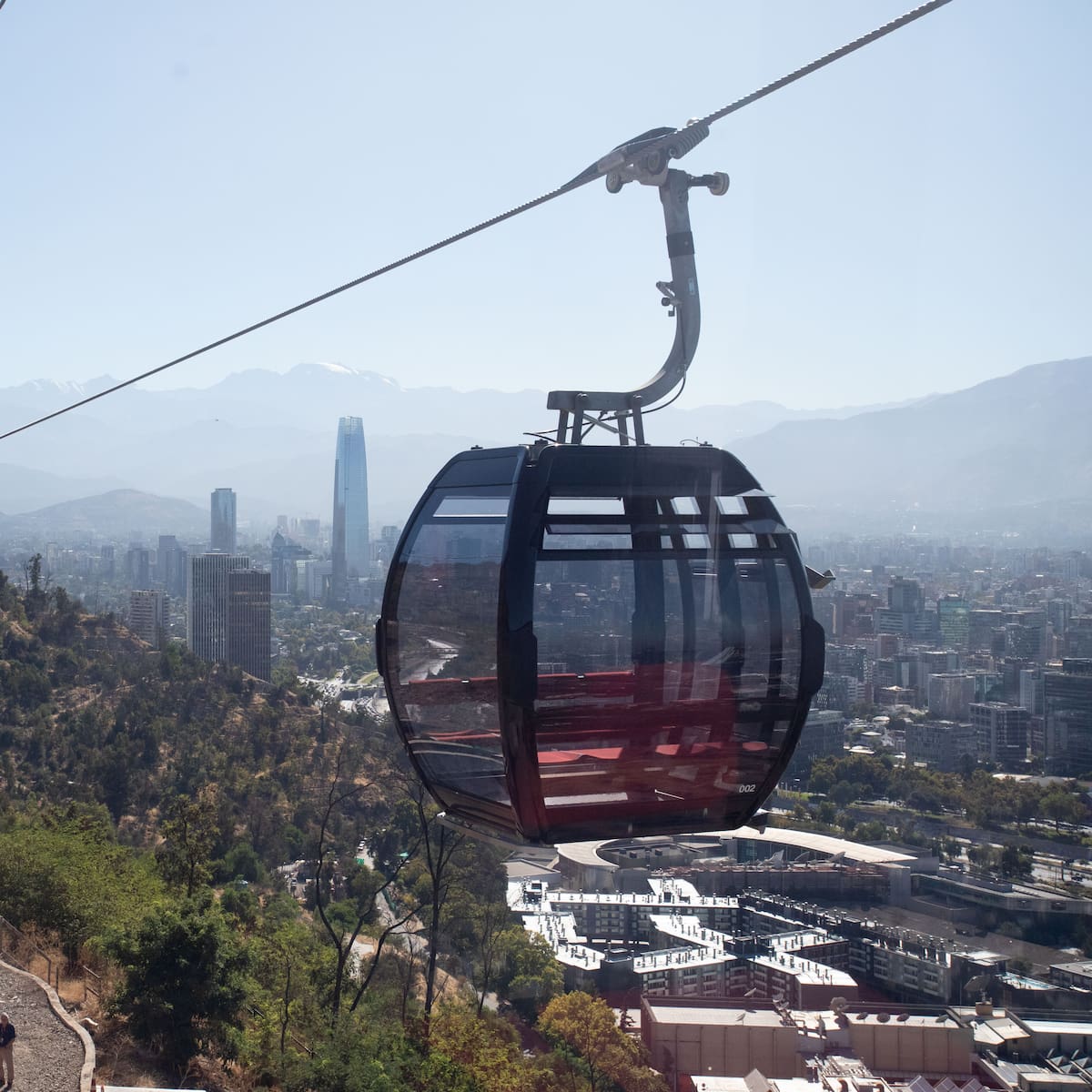 El detalle del Teleférico Bicentenario que los ciclistas de Santiago agradecerán