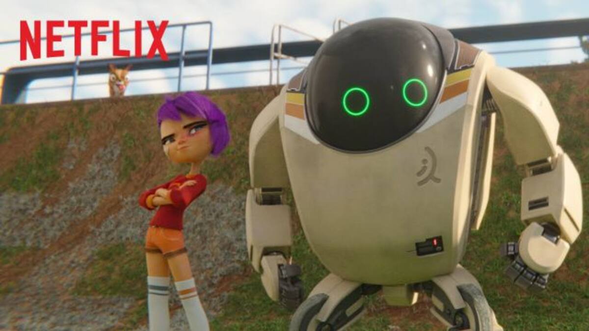Netflix lanza primer tráiler de su película animada “Robot 7723”