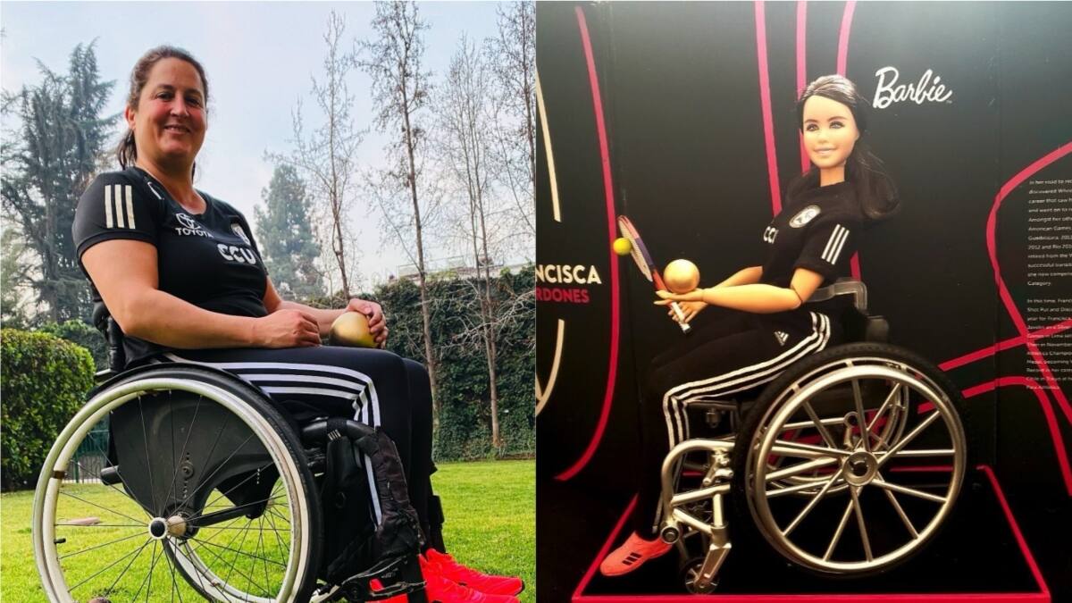 La abanderada en Juegos Paralímpicos Francisca Mardones es la primera chilena con su propia Barbie