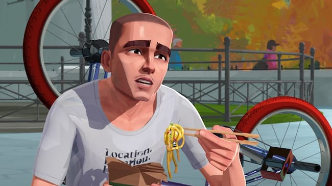 Timothée Chalamet como Jimmy