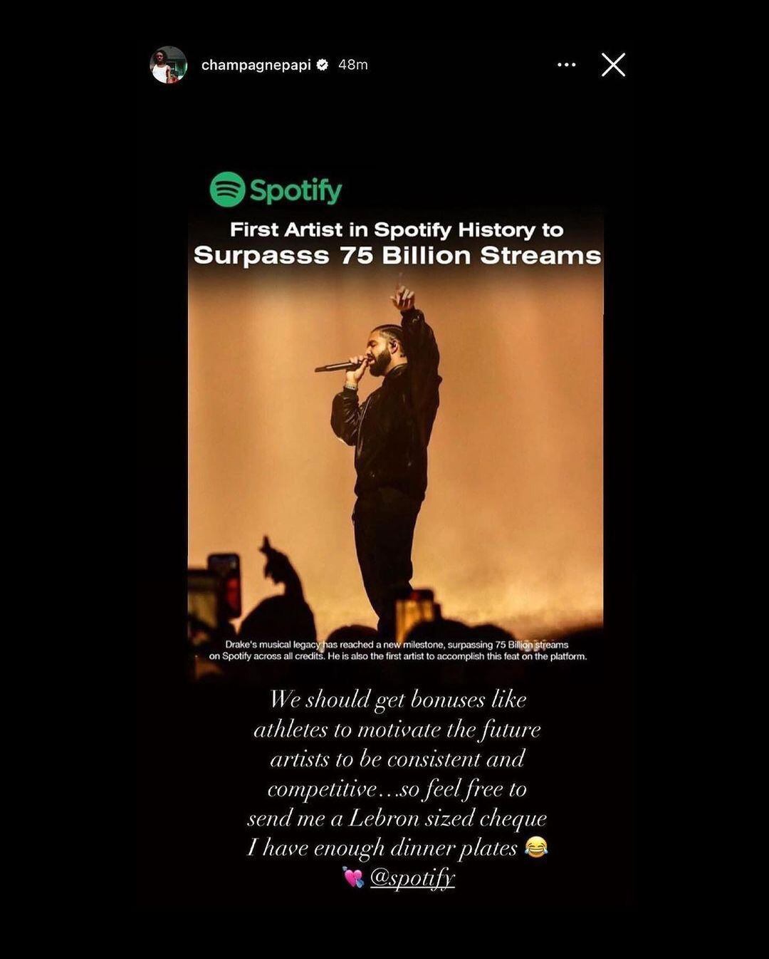 Fuente: Pantallazo @champagnepapi