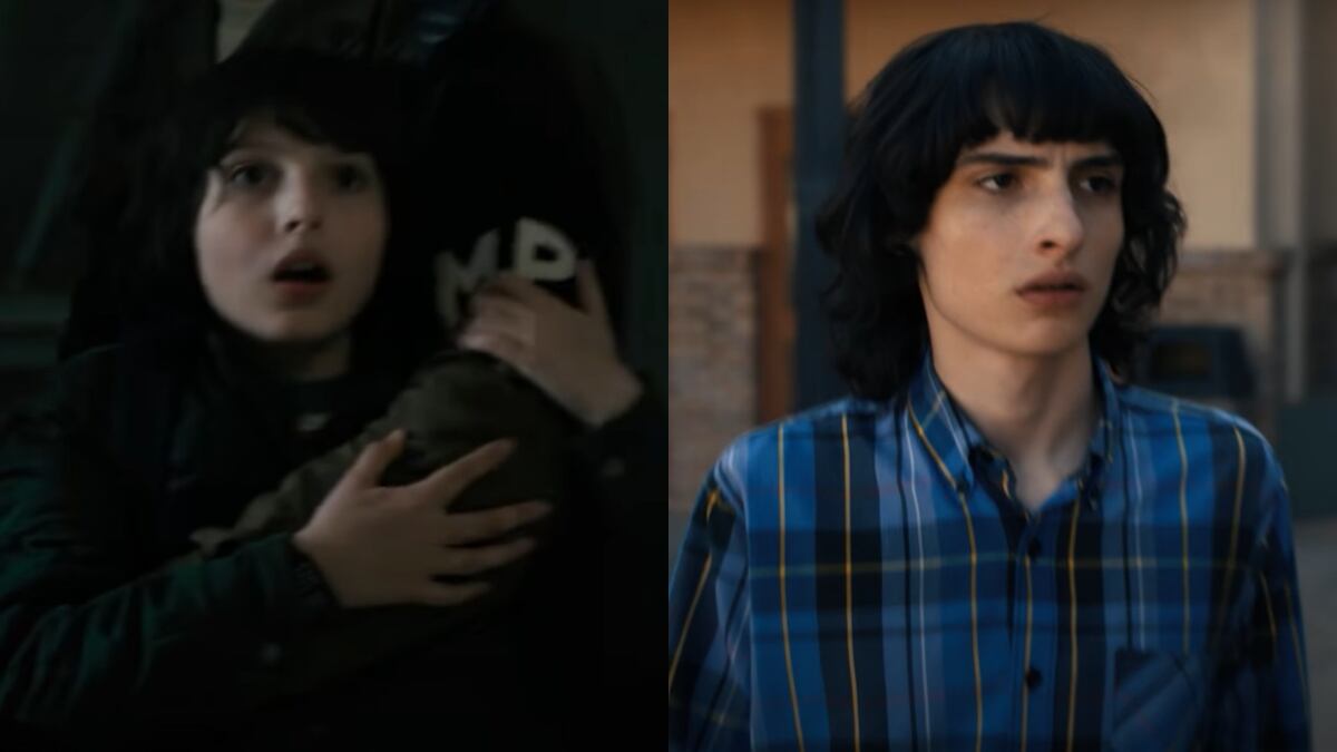 Mike en la temporada 1 y 4 / Netflix