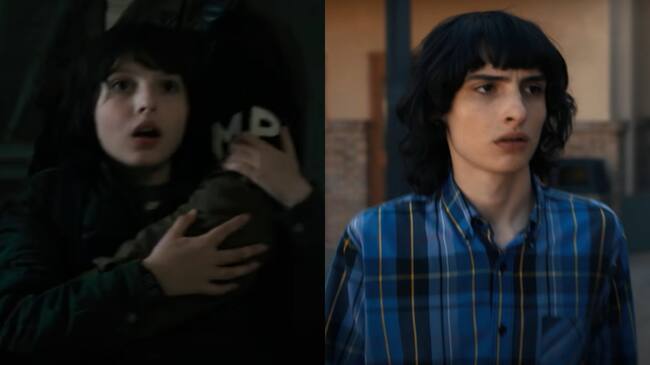 Mike en la temporada 1 y 4 / Netflix