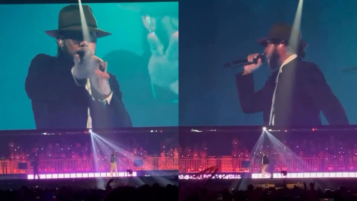 Jhayco se une a show de Bad Bunny en Países Bajos: cantó un hit icónico en el lugar que lo inspiró