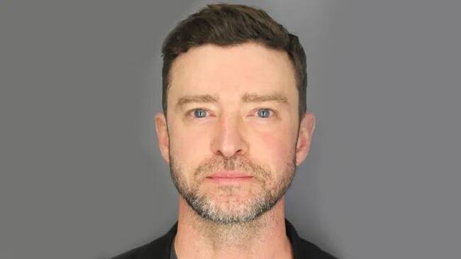 Mug shot de Justin Timberlake