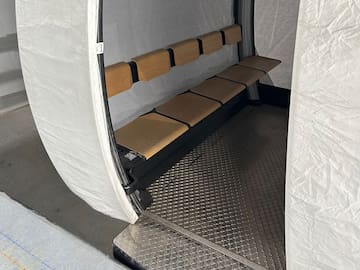 Wi-Fi, cámaras y espacio para 10 pasajeros: así será el Teleférico Bicentenario por dentro