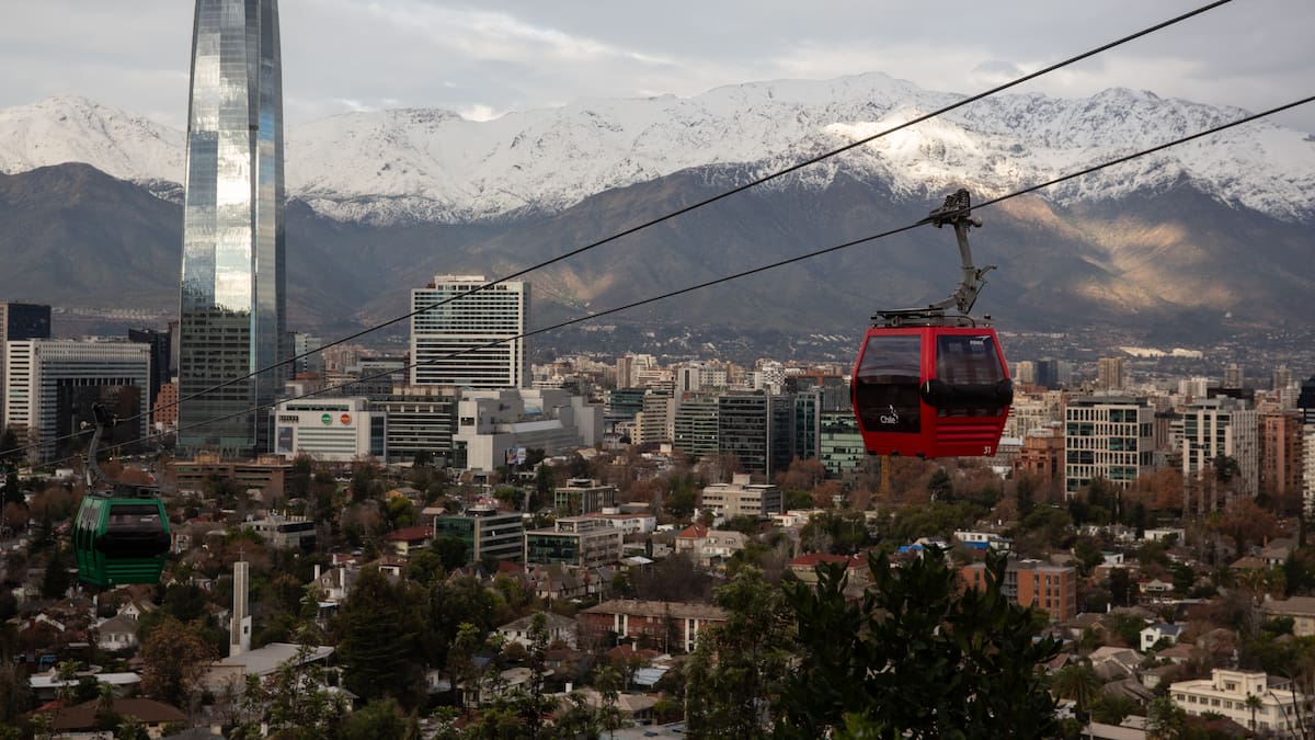 El Teleférico Bicentenario revela un detalle clave: así funcionará el viaje de 13 minutos entre Providencia y Huechuraba