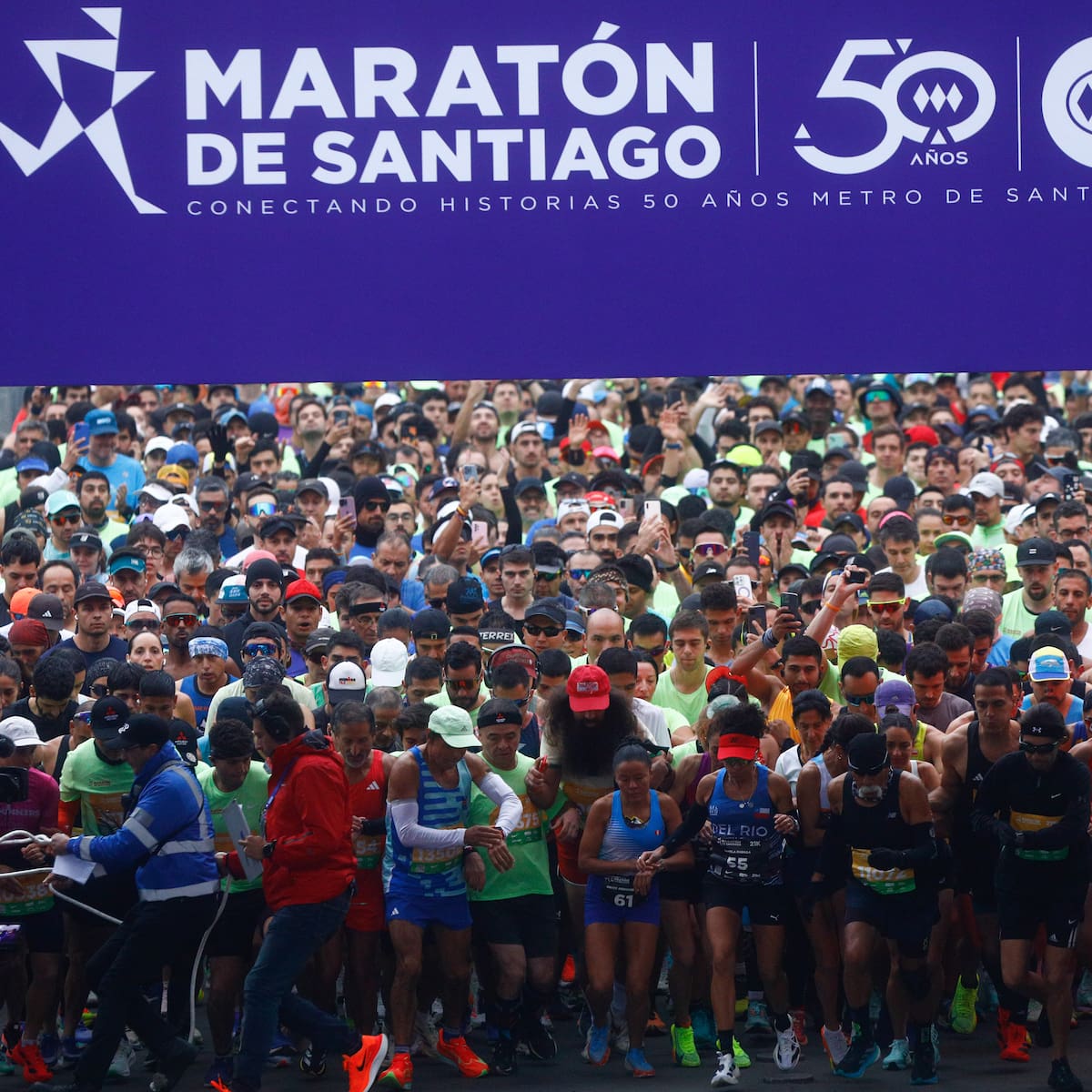 Maratón de Santiago 2026: Conoce los cortes y desvíos de tránsito por el evento deportivo