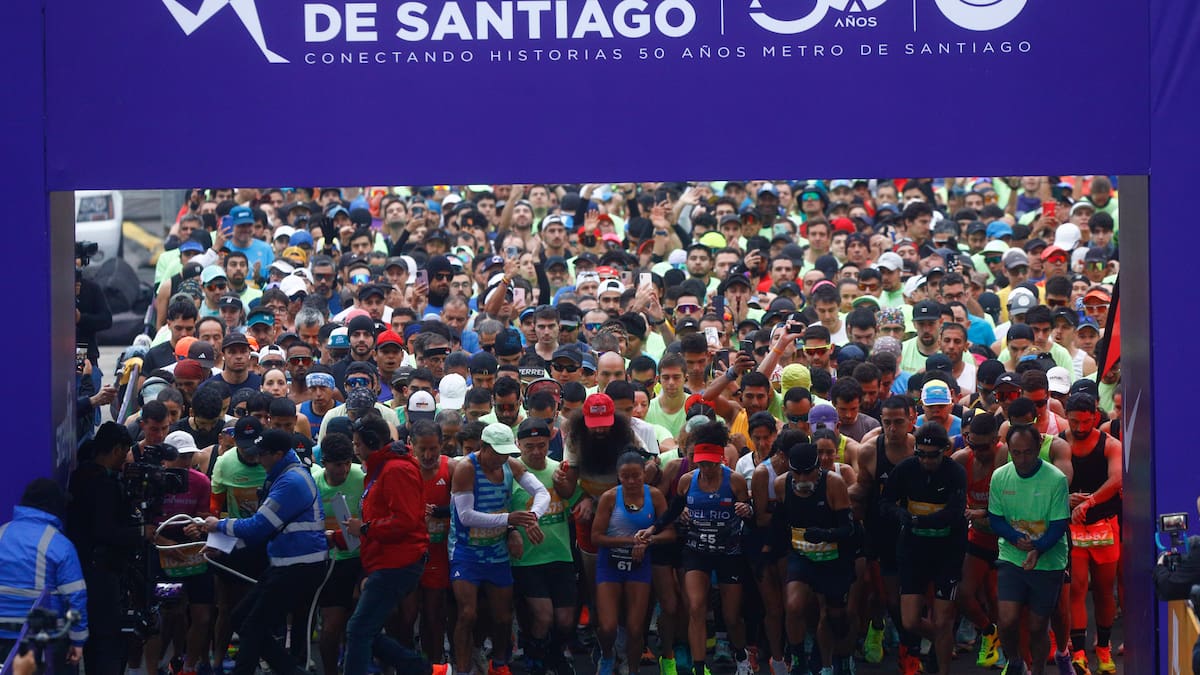 Maratón de Santiago 2026: Conoce los cortes y desvíos de tránsito por el evento deportivo