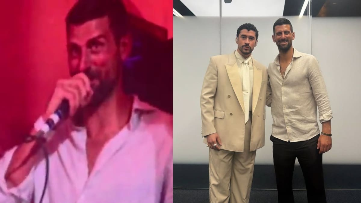 Leyenda del tenis sorprende a todos en la casita de Bad Bunny en Londres