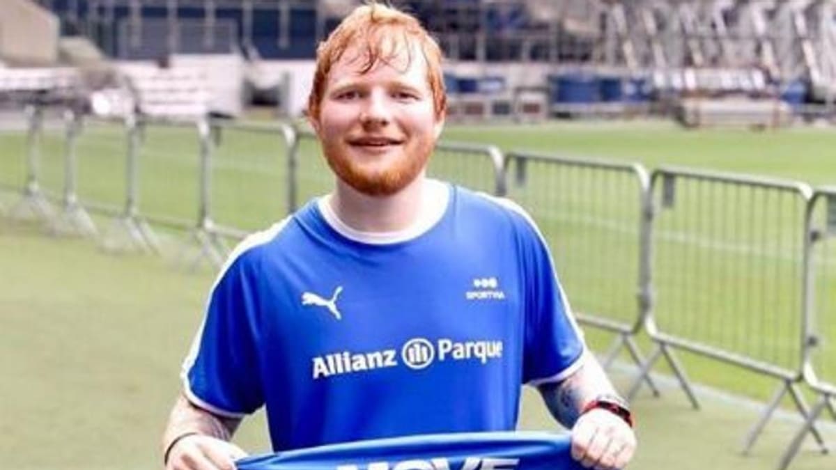 ¿Fútbol+Música? Ed Sheeran revela nombre de sus próximos discos