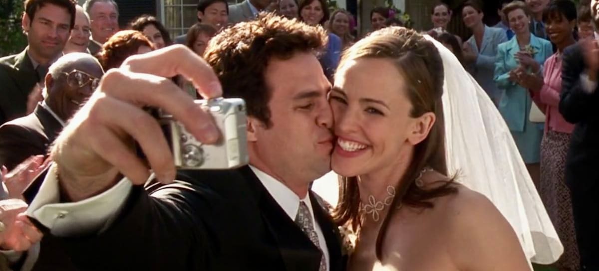 Los actores Mark Ruffalo y Jennifer Garner en la película '13 Going on 30'.