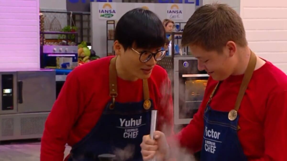 El Discípulo del Chef: Yuhui llamó a Víctor Díaz por su apodo «Zafrada» y reaccionó de la siguiente manera