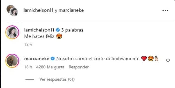 Instagram @lamichelson11/@marcianeke