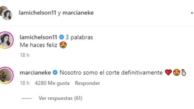 Instagram @lamichelson11/@marcianeke