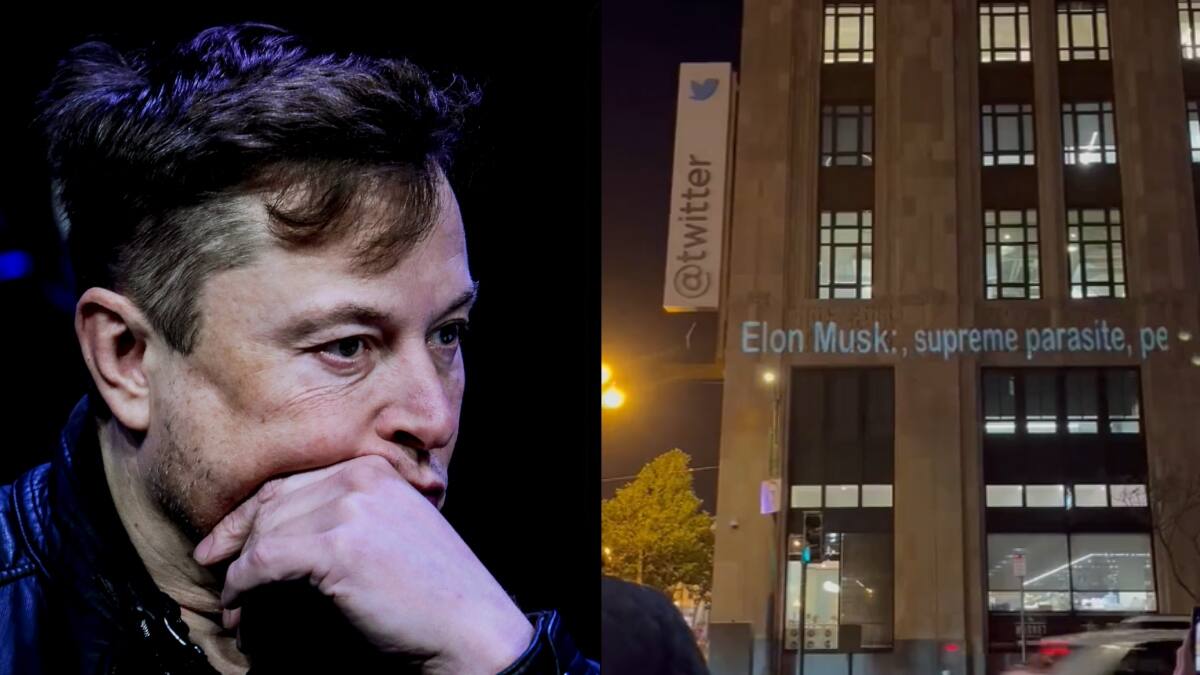 Empleados de Twitter rechazan ultimátum de Elon Musk y proyectan insultos en su contra