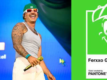 ¡El primer artista latino en conseguirlo! FEID tiene su propio color Pantone