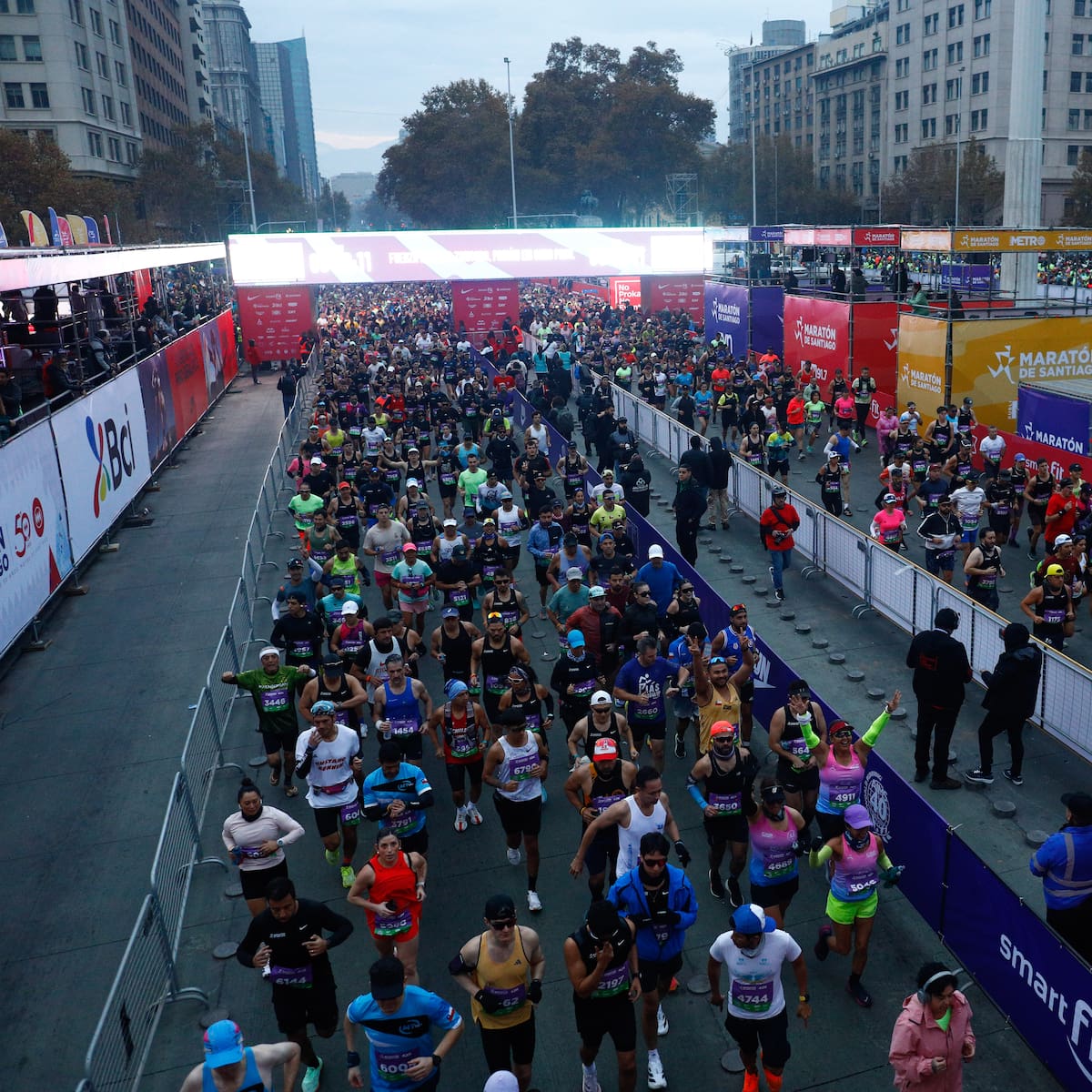 Maratón de Santiago 2026: Así puedes hacer seguimiento en línea de los y las corredoras