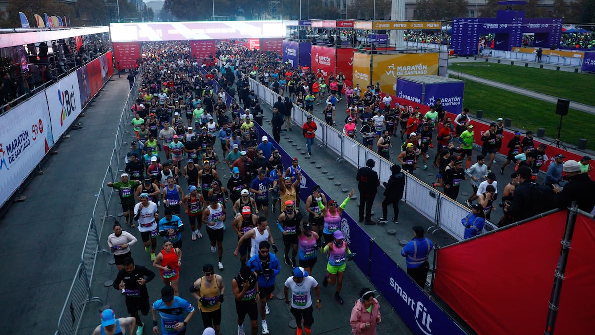 Maratón de Santiago 2026: Así puedes hacer seguimiento en línea de los y las corredoras