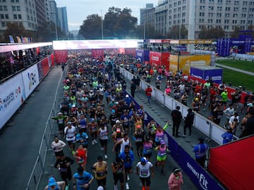 Maratón de Santiago 2026: Así puedes hacer seguimiento en línea de los y las corredoras