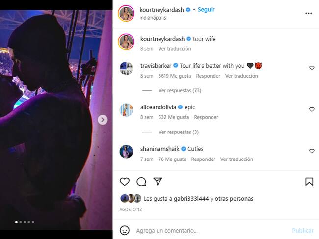 Captura @kourtneykardash