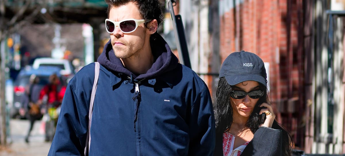 NEW YORK, NY - MARCH 09: Harry Styles and Zoe Kravitz are seen on March 09, 2026 in New York City. (Photo by XNY/Star Max/GC Images)