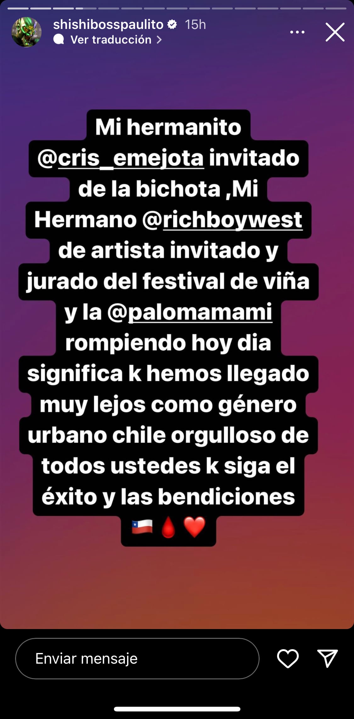 Instagram @shishibosspaulito