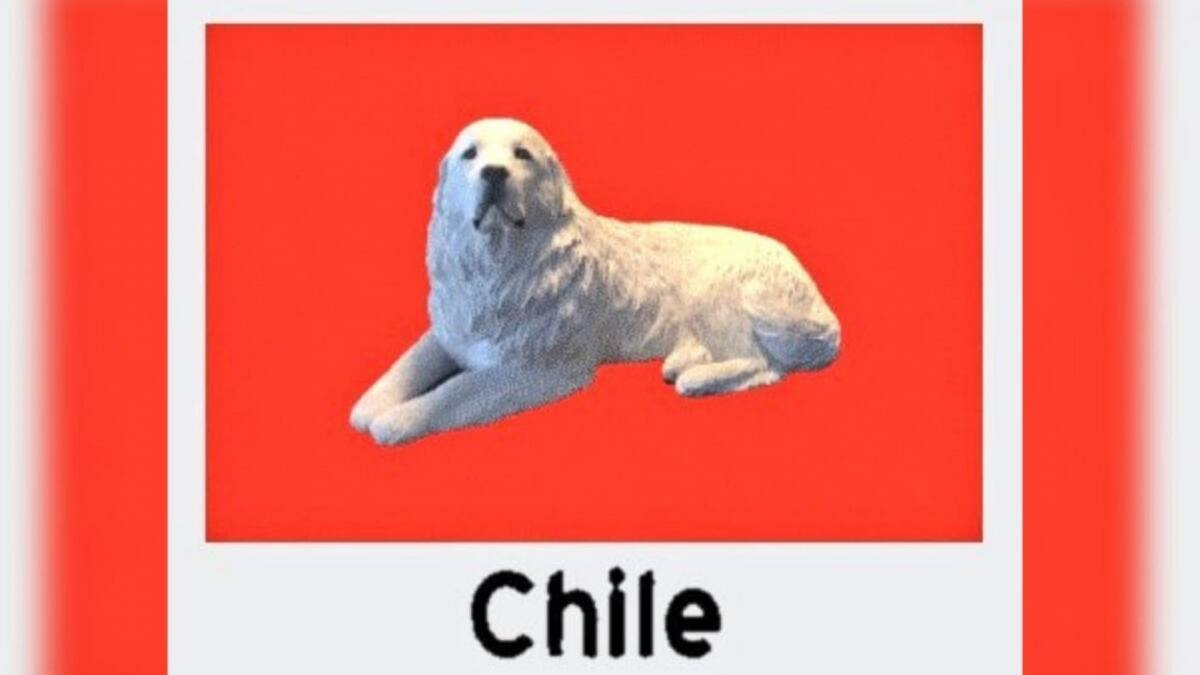 Inteligencia artificial creó banderas de distintos países en base a sus búsquedas por internet: La de Chile es un perrito