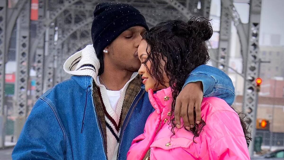 ¡Rihanna embarazada! Las lindas fotos junto a A$AP Rocky que confirman que se viene guagua