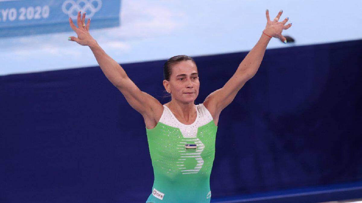 Conoce la historia de Oksana Chusovitina, la gimnasta de 46 años que se despidió entre aplausos de los Juegos Olímpicos de Tokio