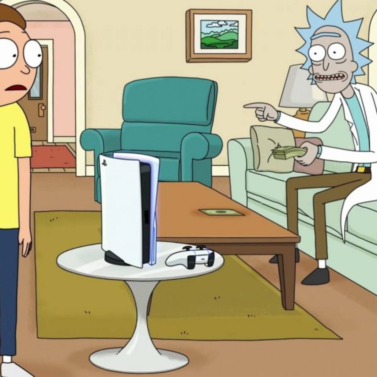 Rick y Morty promocionaron la PS5 en un divertido anuncio