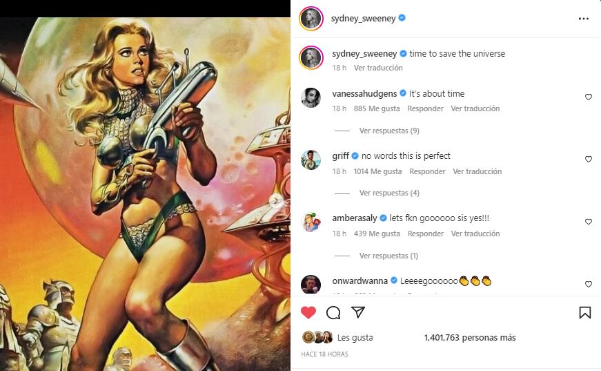 Captura @sydney_sweeney