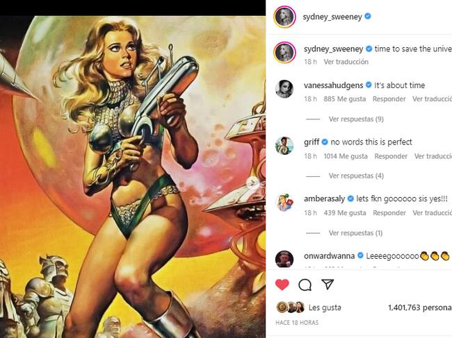 Captura @sydney_sweeney