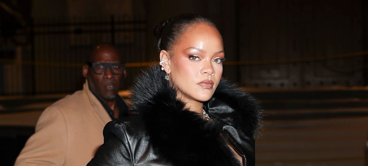 NEW YORK, NEW YORK - FEBRUARY 13: Rihanna is seen in Lower Manhattan on February 13, 2026 in New York City. (Photo by Aeon/GC Images)